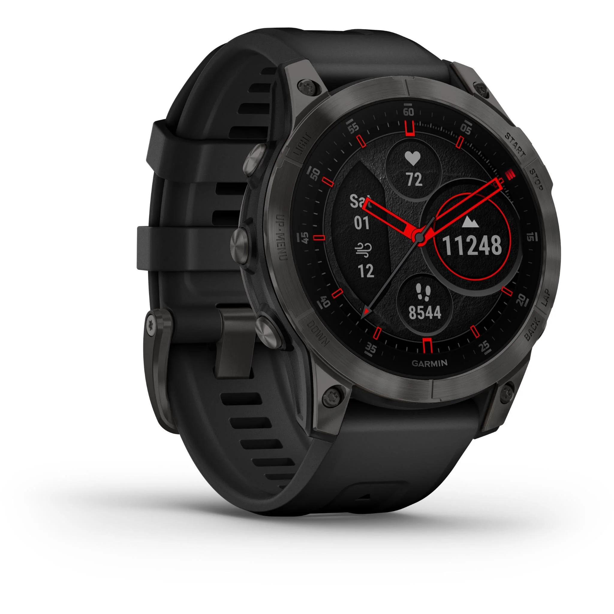 Garmin epix (Gen 2) Sports Watch (Sapphire - Black Titanium) - Image 3