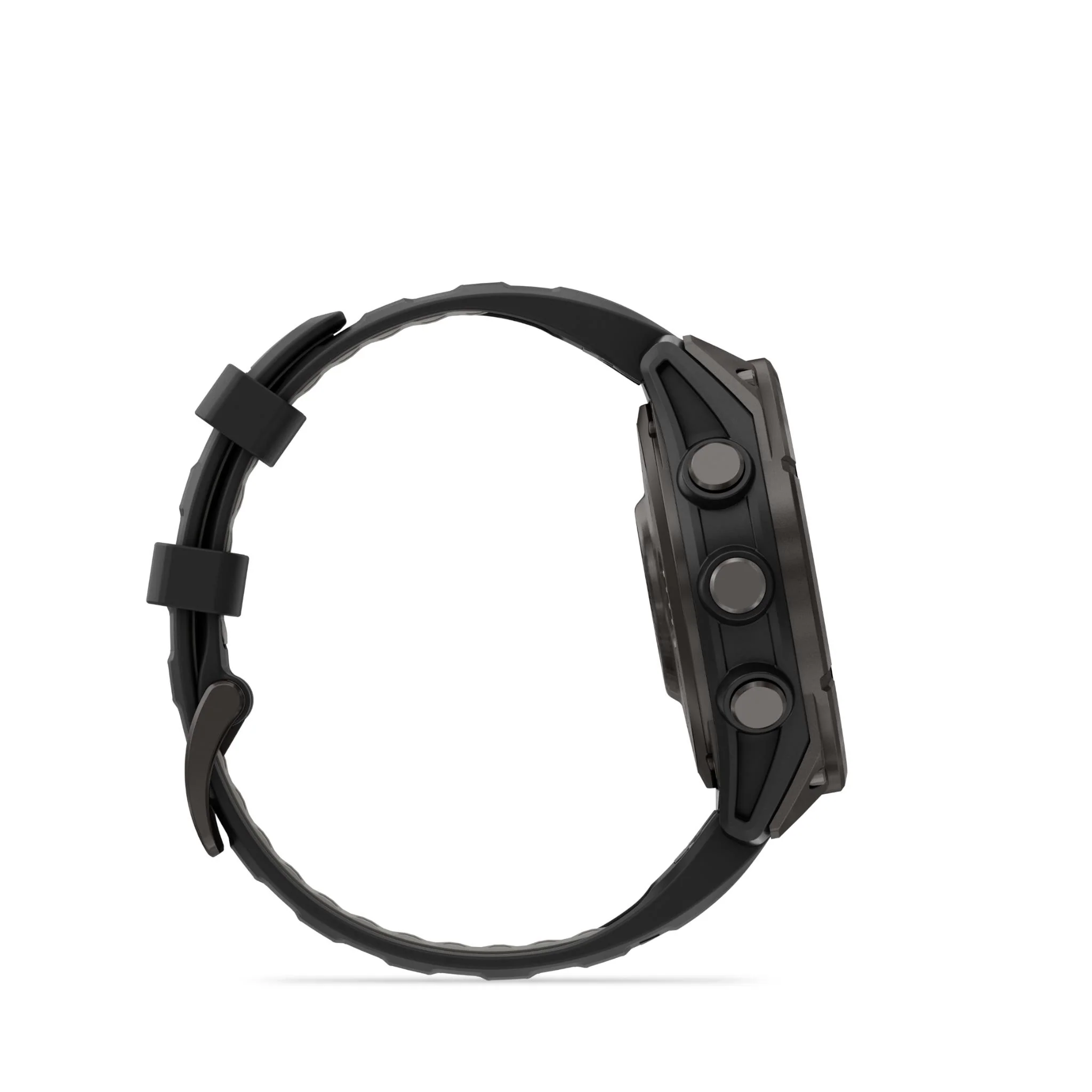 Garmin Fenix 8 Pro 47mm AMOLED Sapphire Edition Carbon Grey Titanium with Black + Pebble Grey Band - Image 15