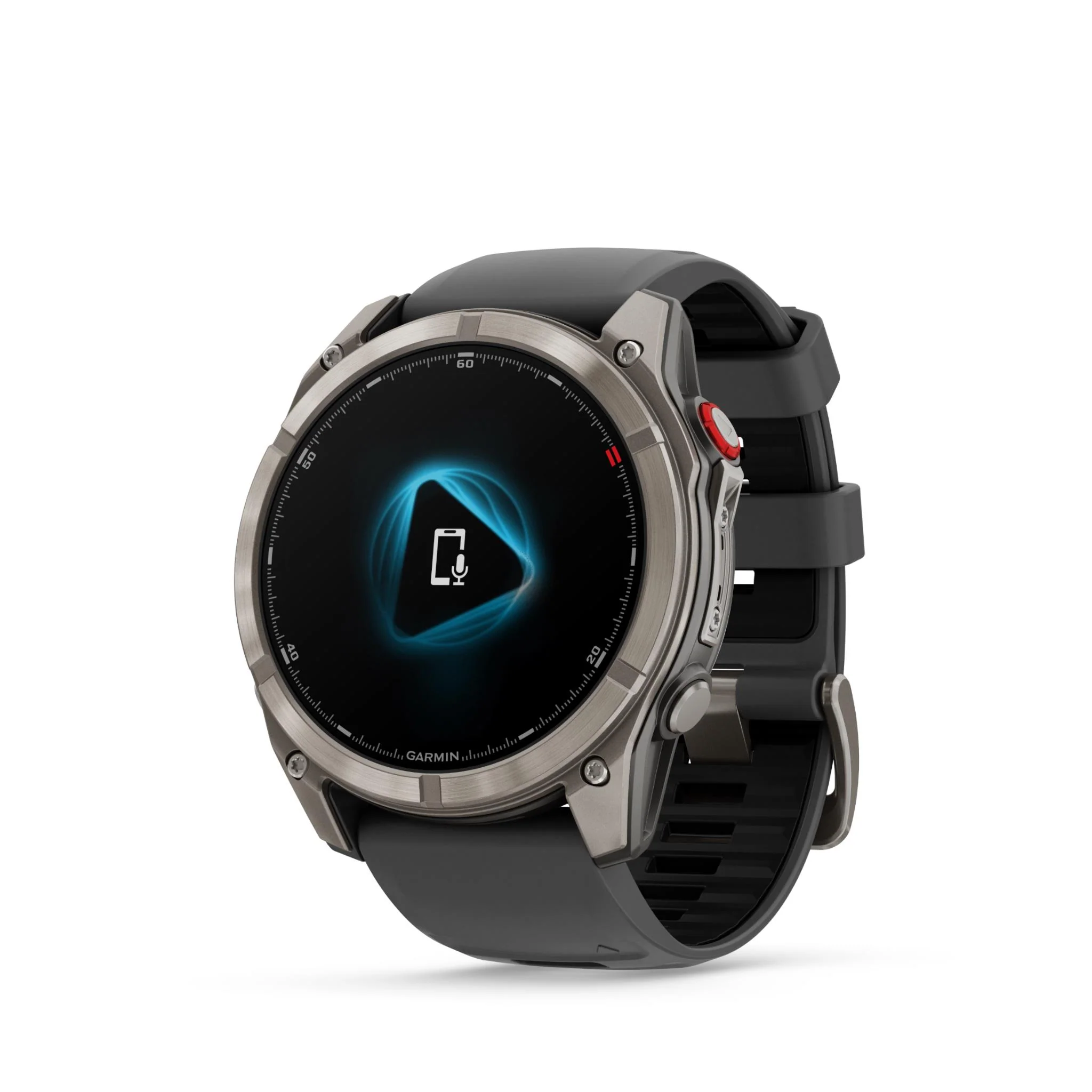 Garmin Fenix 8 Pro 51mm AMOLED Sapphire Edition Titanium with Graphite + Black Band - Image 10