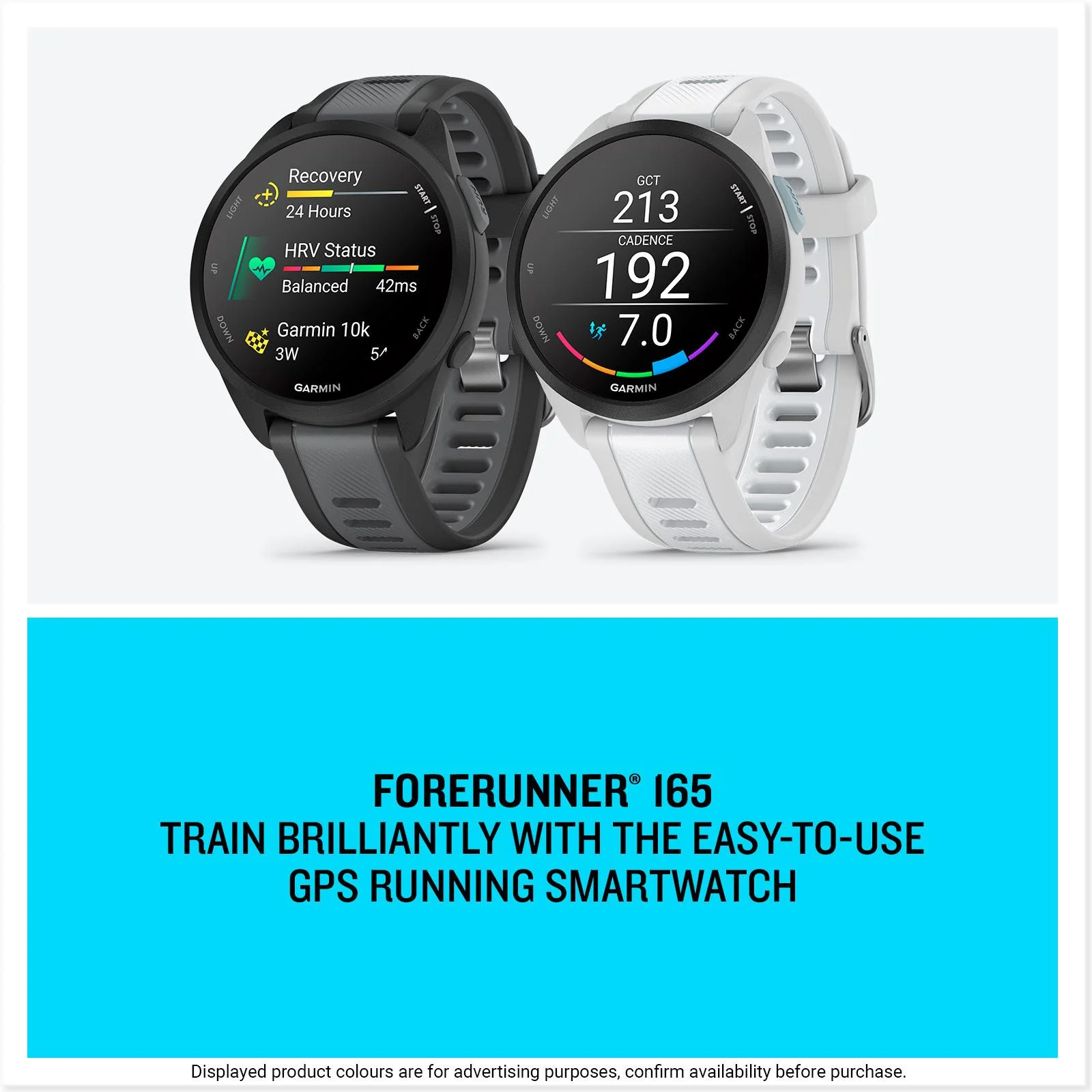 Garmin Forerunner 165 Smart Watch (Black/Slate Grey) - Image 7