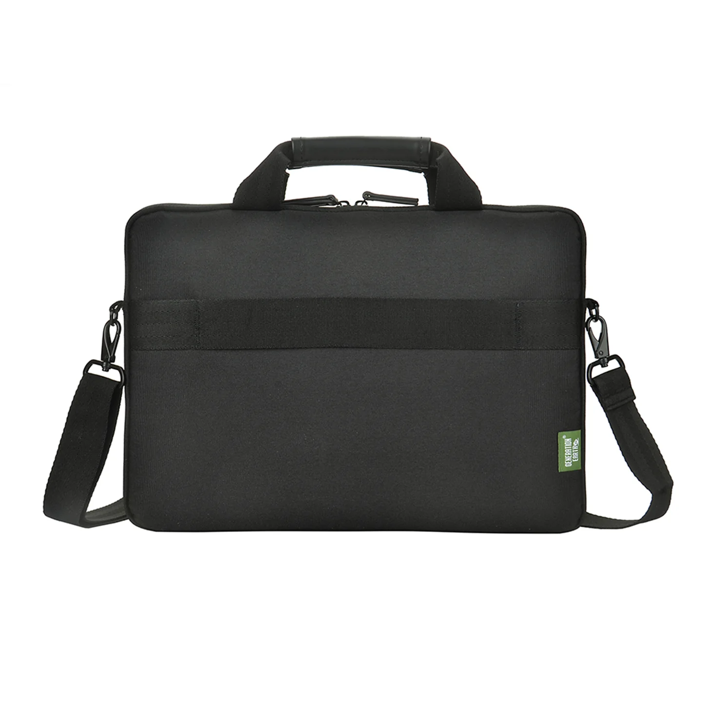 Generation Earth 13.3" Slim Laptop Briefcase (Black) - Image 3