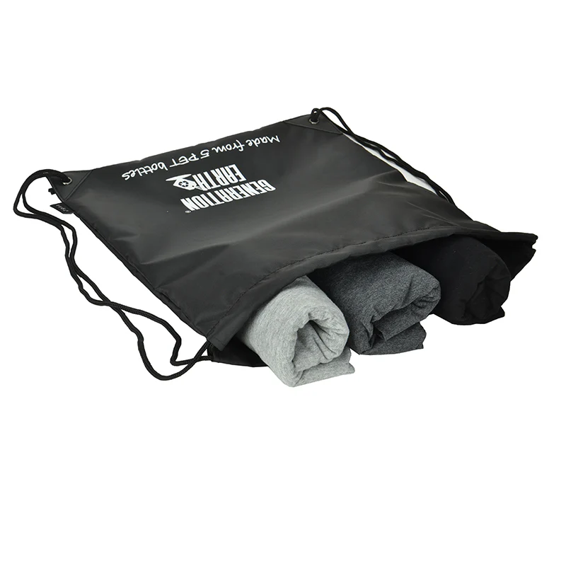 Generation Earth Drawstring Bag (Black) - Image 2
