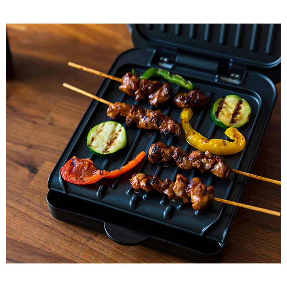 George Foreman 27cm Flexe Electric Griller Press Small Non Stick Food Cooking - Image 4