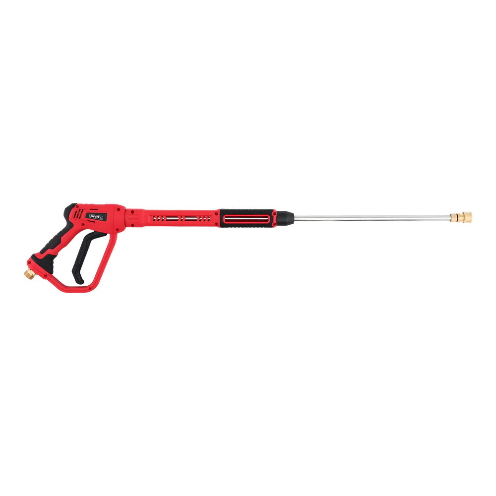 Giantz Pressure Washer Gun Short Trigger 4000PSI M22-14 1/4 Inch 5 Nozzles Red - Image 4