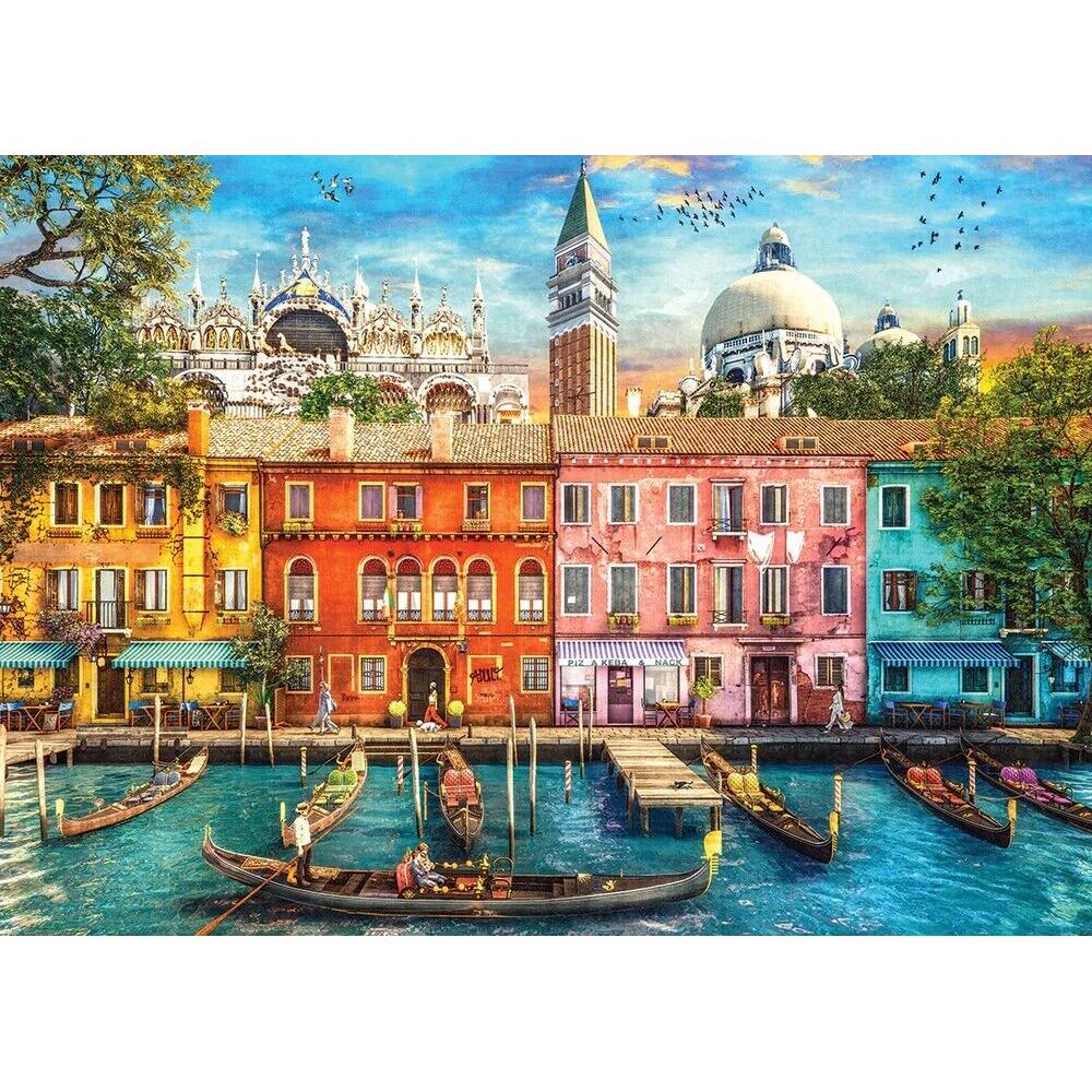 Gibsons 1000pc Colours of Venice Puzzle - Image 2