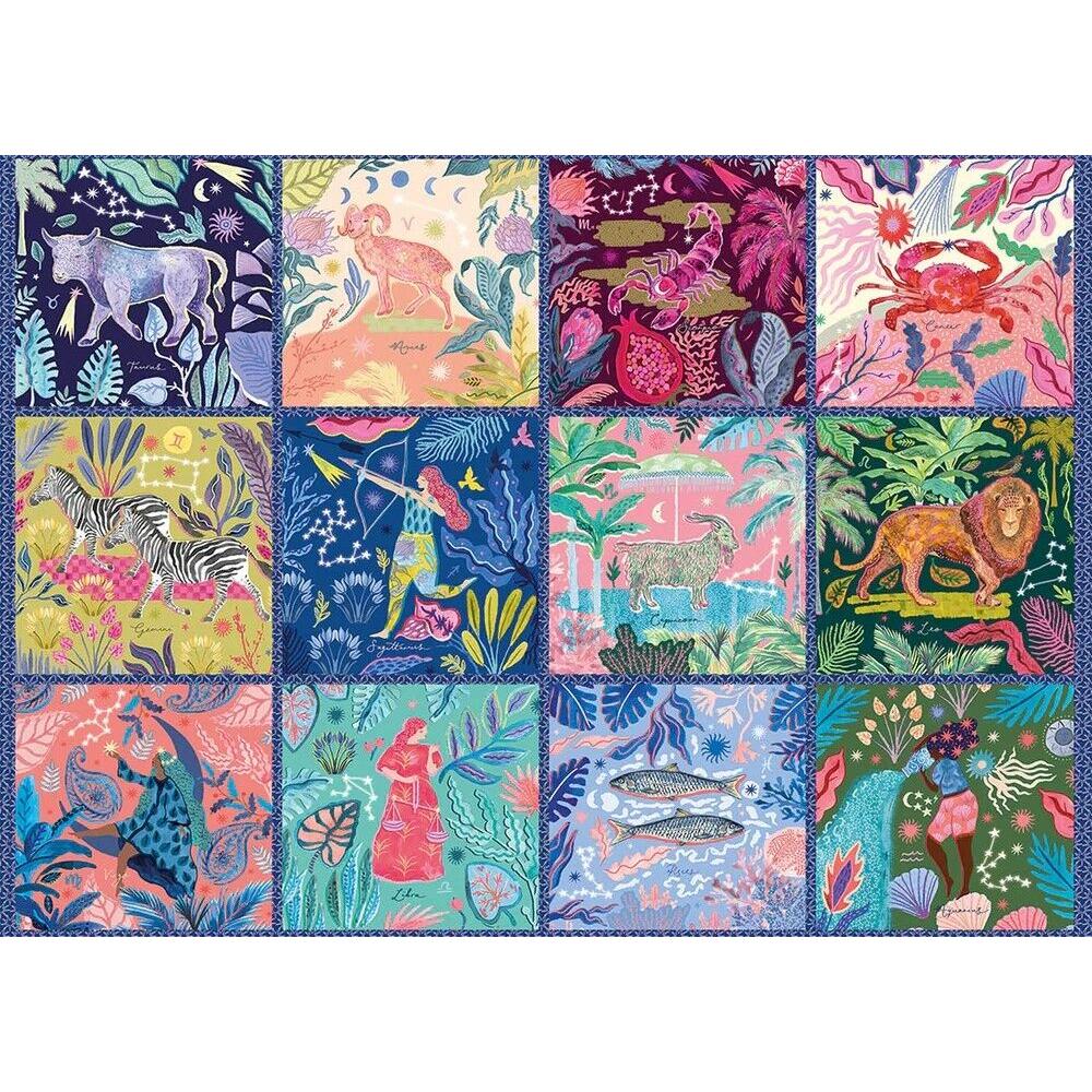 Gibsons 1000pc Zodiac Jungle Puzzle - Image 2