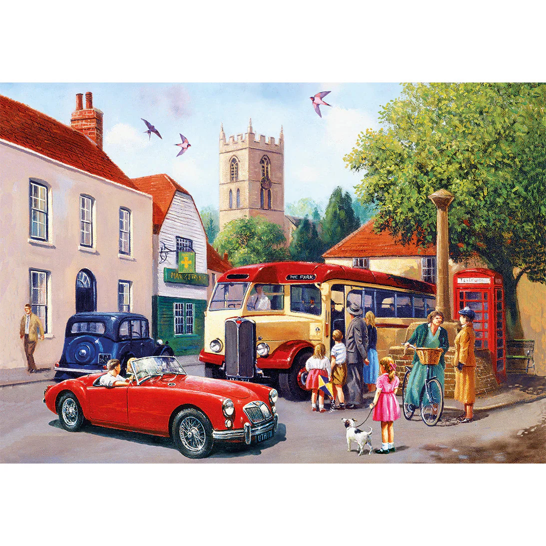 Gibsons 500pc Touring The Town Puzzle - Image 2