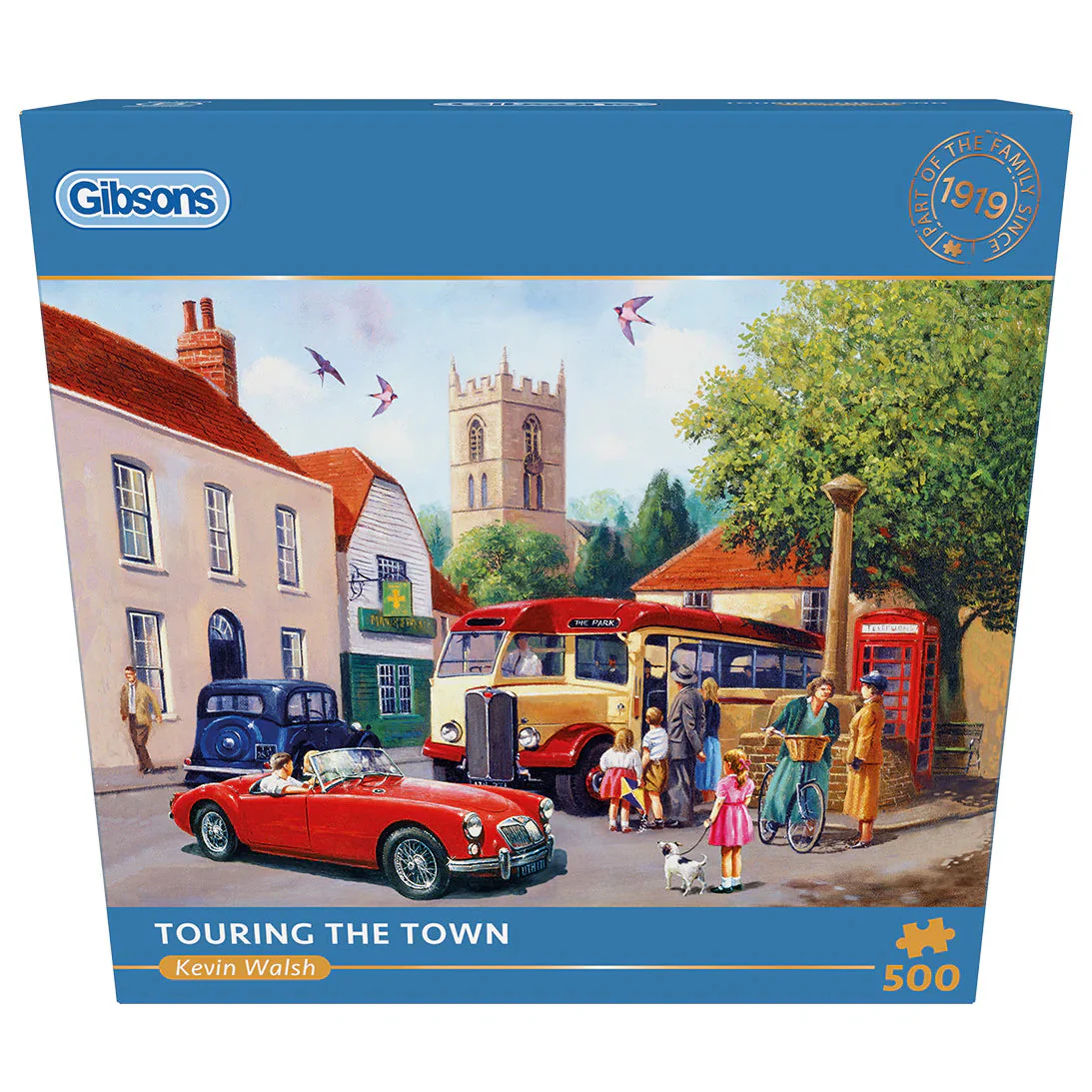 Gibsons 500pc Touring The Town Puzzle - Image 3