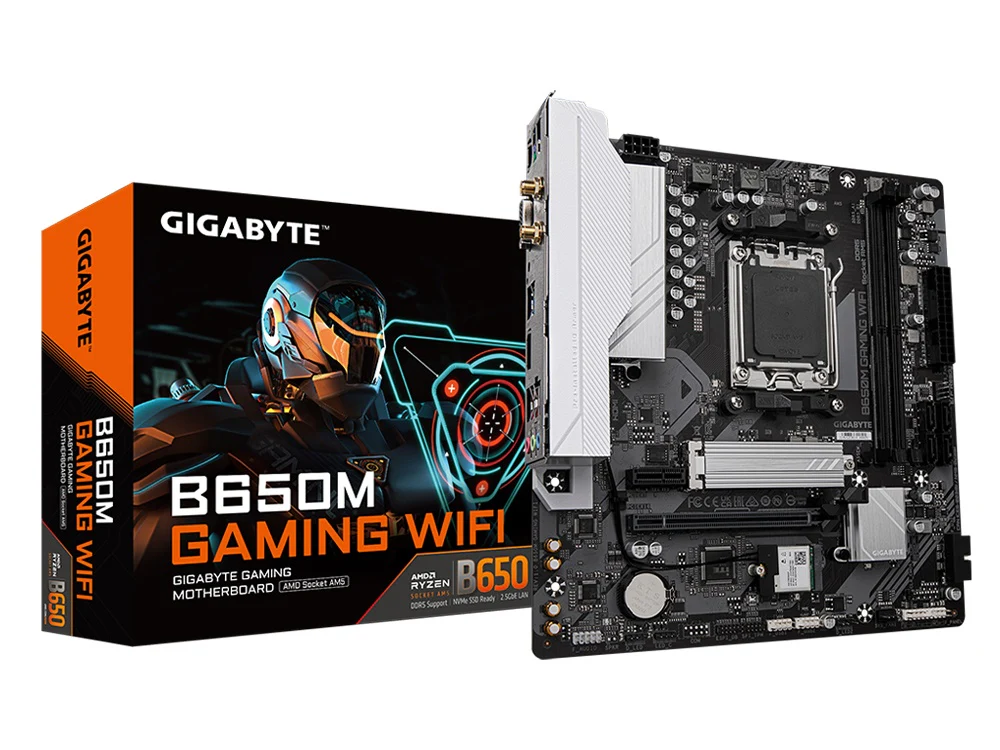 Gigabyte B650M GAMING WIFI AM5 mATX Motherboard (B650M GAMING WIFI) - Image 2