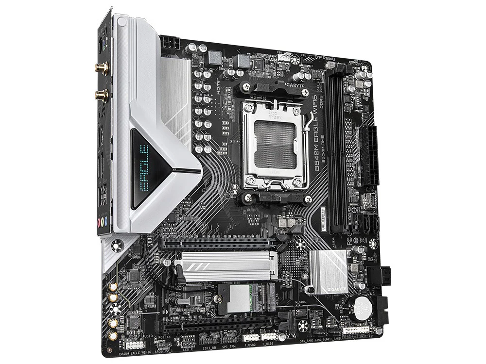 Gigabyte B840M Eagle WIFI6 AM5 mATX Motherboard - Image 2