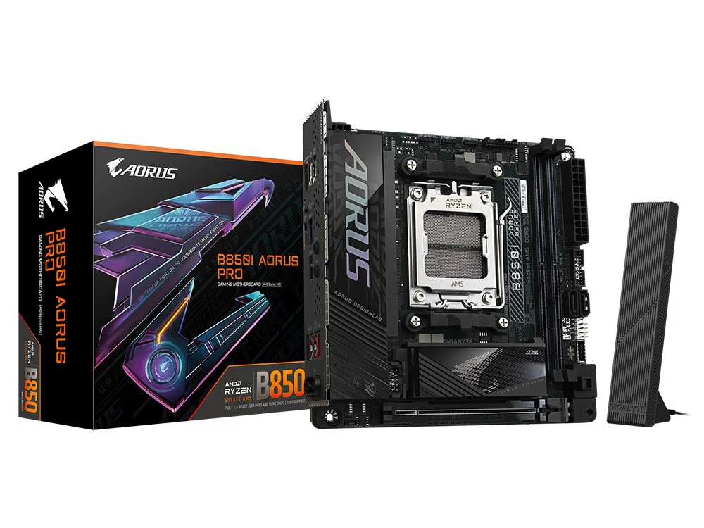 Gigabyte B850I Aorus Pro AM5 Mini-ITX Motherboard (B850I AORUS PRO) - Image 6