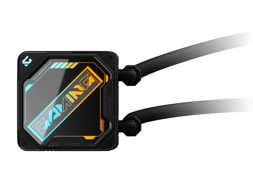 GIGABYTE Gaming 240 240mm ARGB AIO Liquid CPU Cooler - Black - Image 3