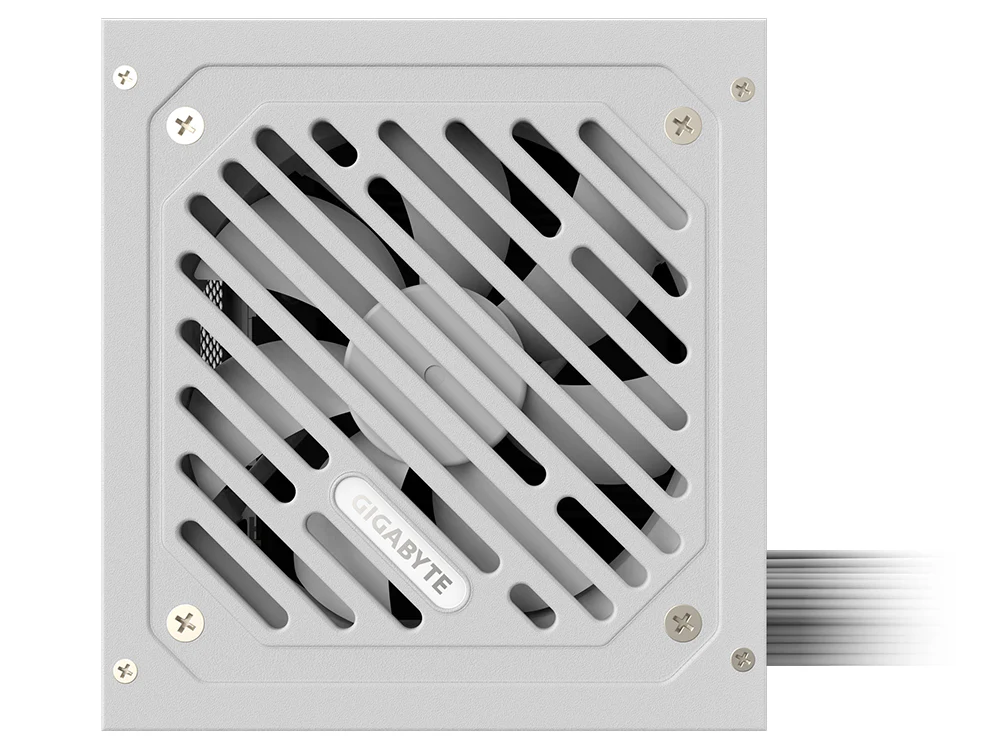 GIGABYTE GP-P650SS ICE 650W 80+ Silver ATX 3.0 Power Supply - White - Image 2