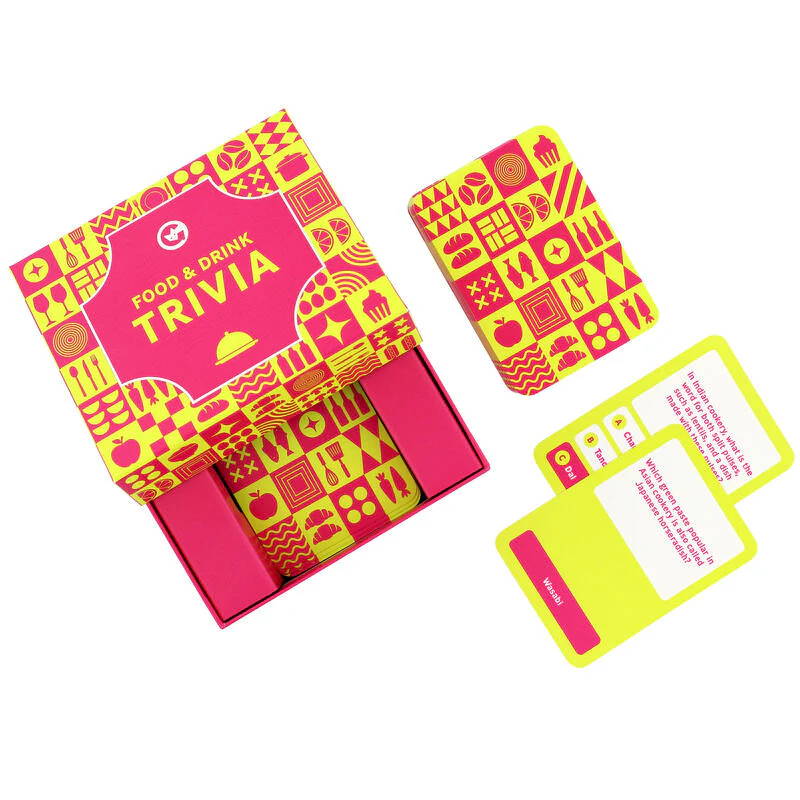 Ginger Fox Food And Drink Trivia Game - Image 3