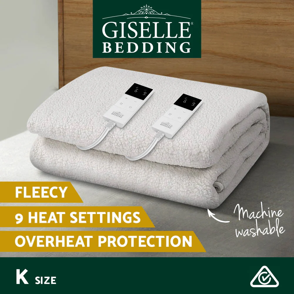 Giselle Electric Blanket Fleecy Underlay King - Image 7