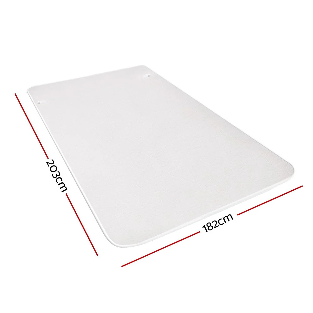 Giselle Electric Blanket Queen Fitted Heated Pad Fleecy Underlay Washable Winter - Image 3
