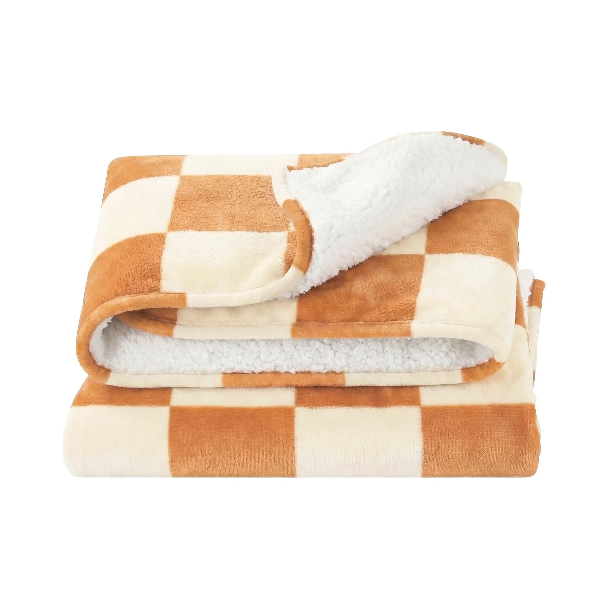 Giselle Electric Throw Rug Dual Side Fleece Flannel Heated Blanket (Yellow) - Image 4