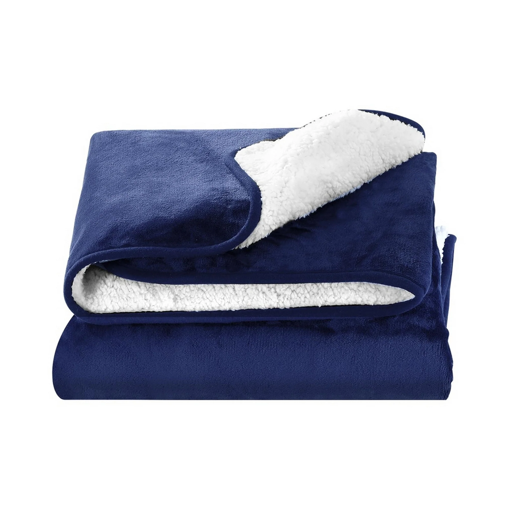 Giselle Electric Throw Rug Heated Blanket Double Sided (Blue) - Image 5