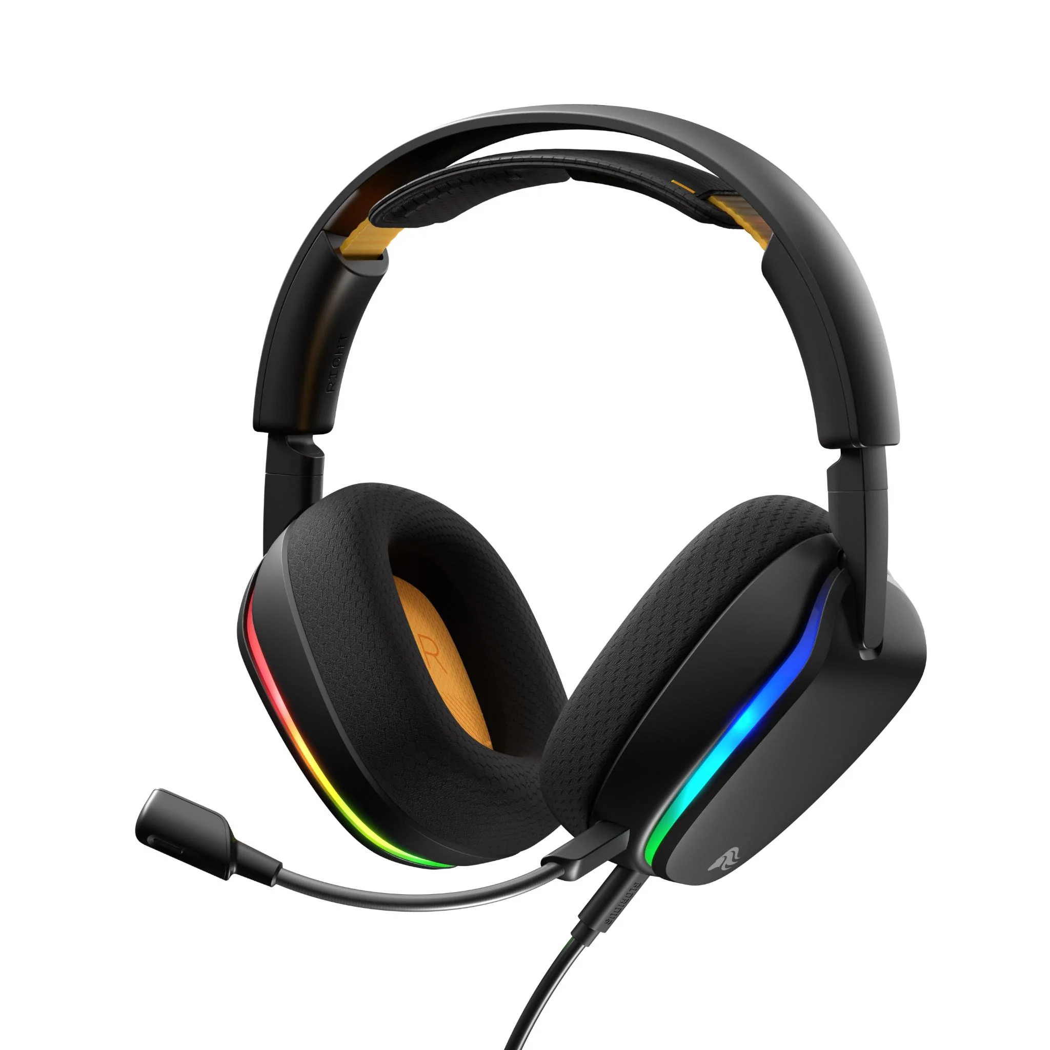 Glorious GHS Eternal RGB Stereo RGB Gaming Headset for PS5, PS4, Switch and PC (Black) - Image 2
