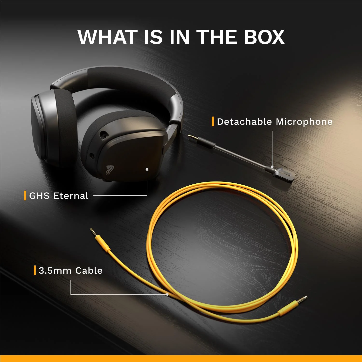 Glorious GHS Eternal Stereo Gaming Headset for PS5, PS4, Xbox, Switch and PC (Black) - Image 12