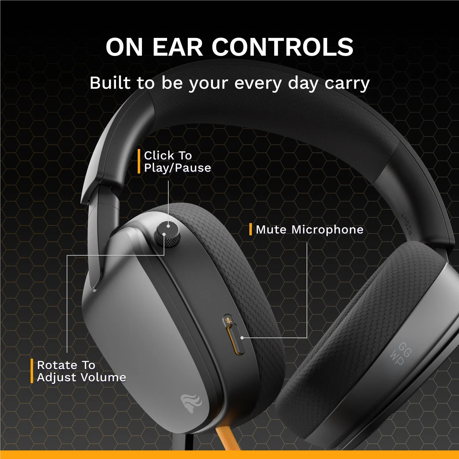 Glorious GHS Eternal Stereo Gaming Headset for PS5, PS4, Xbox, Switch and PC (Black) - Image 9