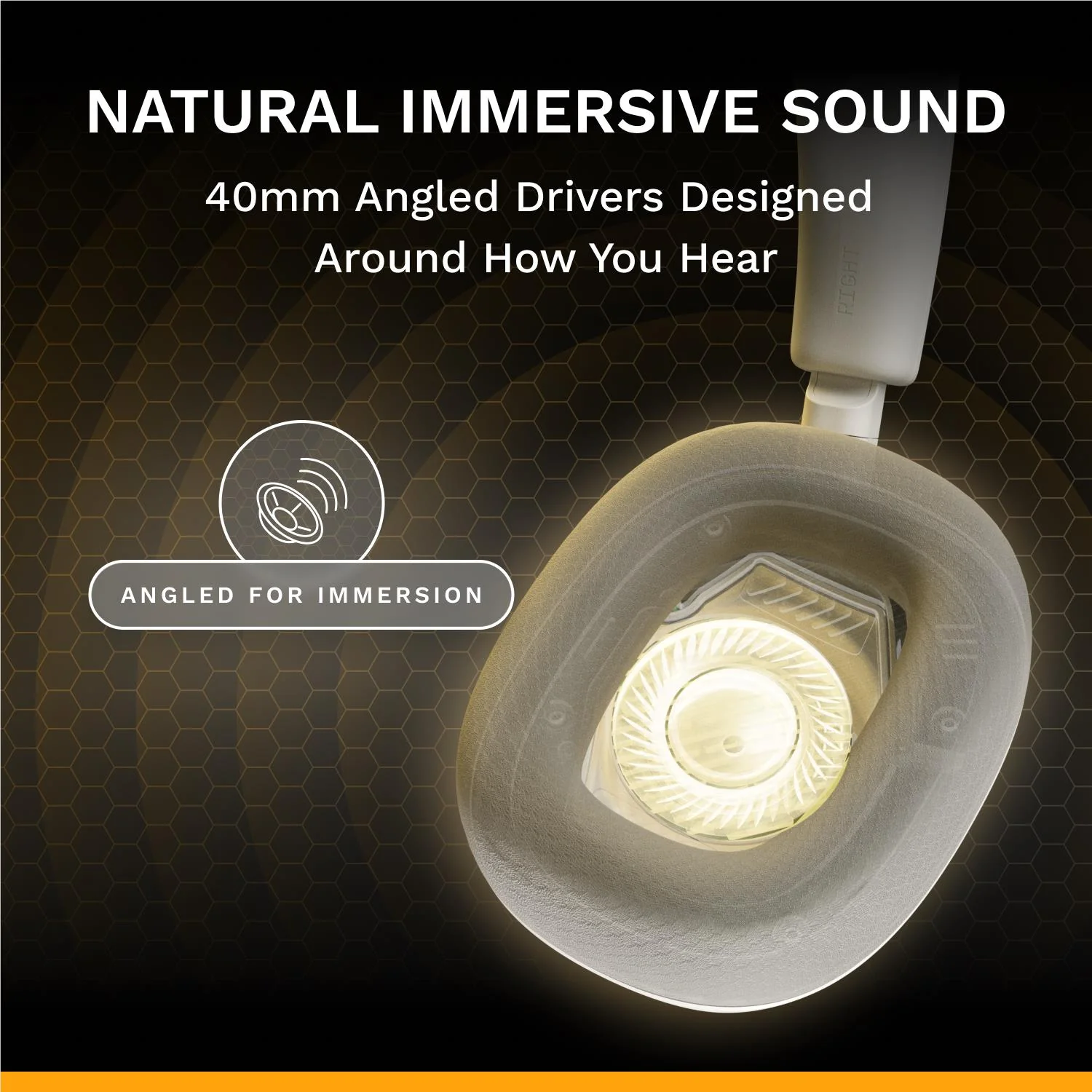 Glorious GHS Eternal Stereo Gaming Headset for PS5, PS4, Xbox, Switch and PC (White) - Image 5