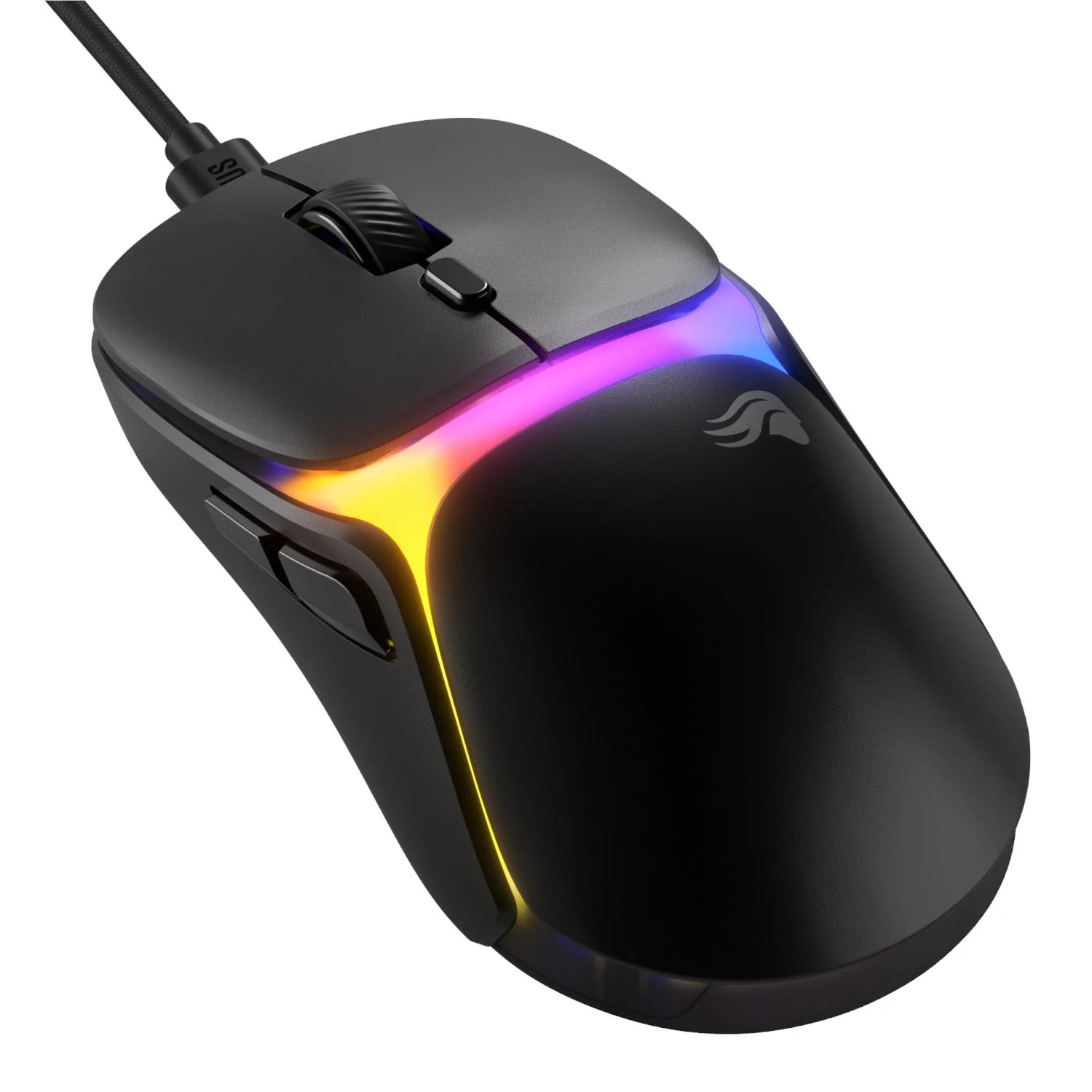 Glorious Model O3 Wired Gaming Mouse (Black) - Image 2