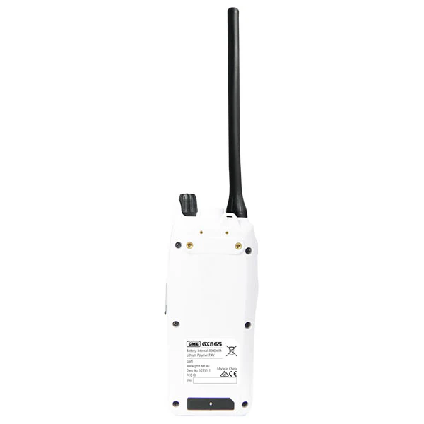 GME GX865 Floating Handheld Marine VHF Radio - Image 2