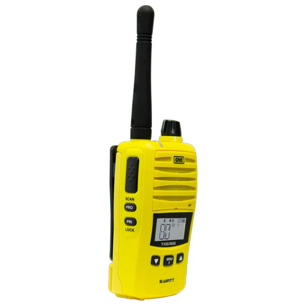 GME TX6165XY 5W UHF Radio Professional Kit - Yellow - Image 3