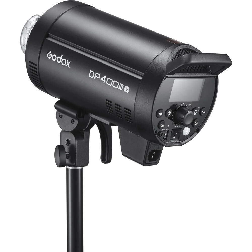 Godox DP400III-V 400w Professional Studio Flash with LED Modeling Lamp - Image 2