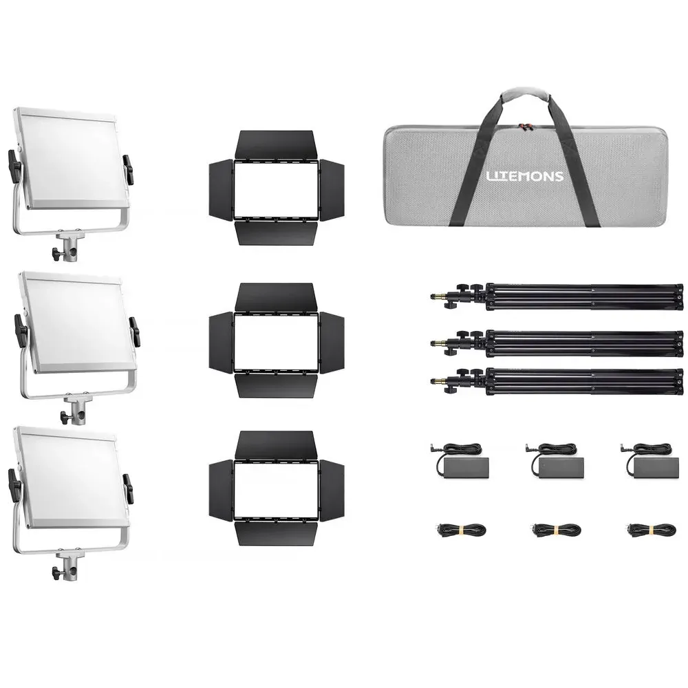 Godox Litemons LP1200Bi Bi-Color LED Light Panel (3-Light Kit) - Image 5