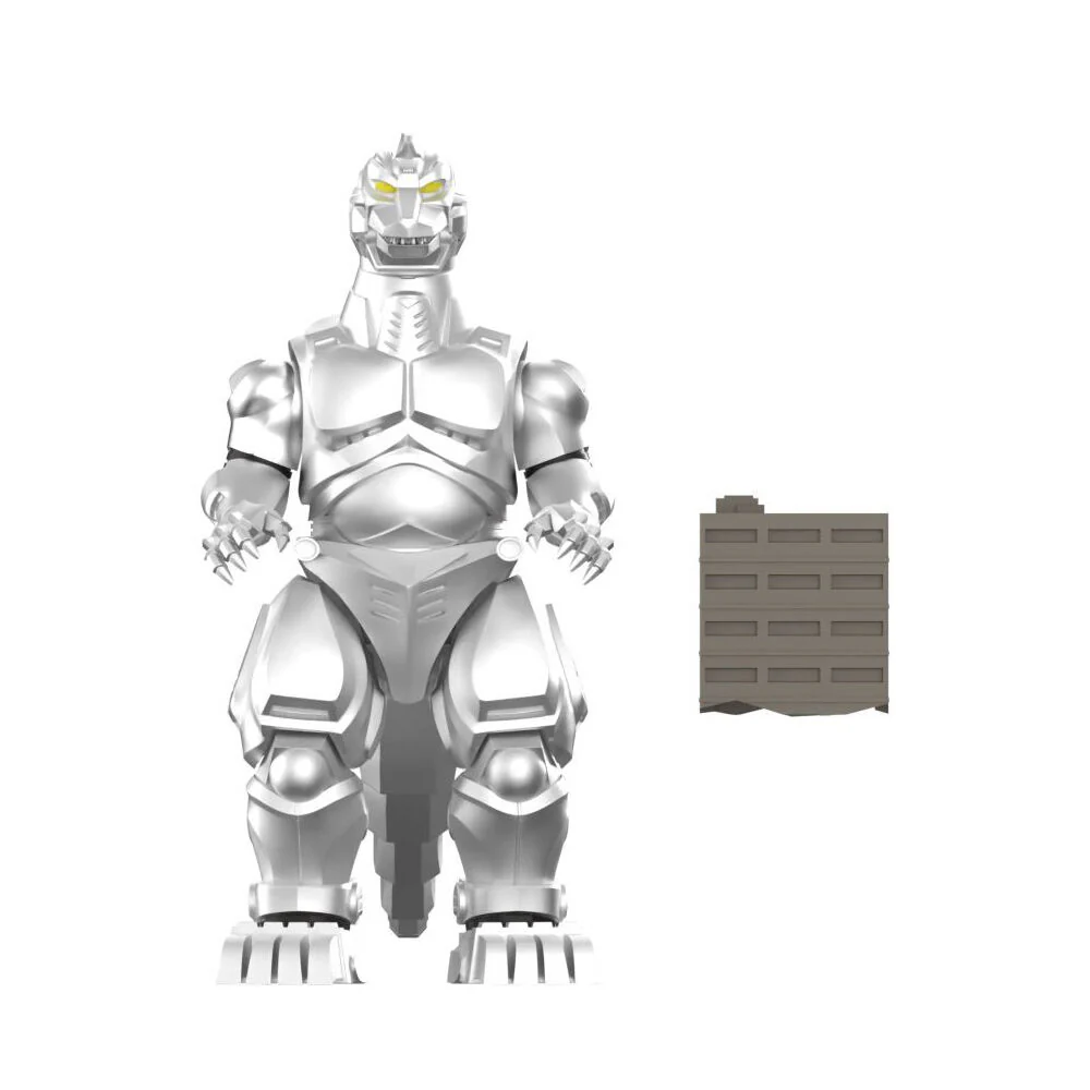 Godzilla Mechagodzilla 11 1993 Super Kaiju Action Figure Display 5.5" - Image 3