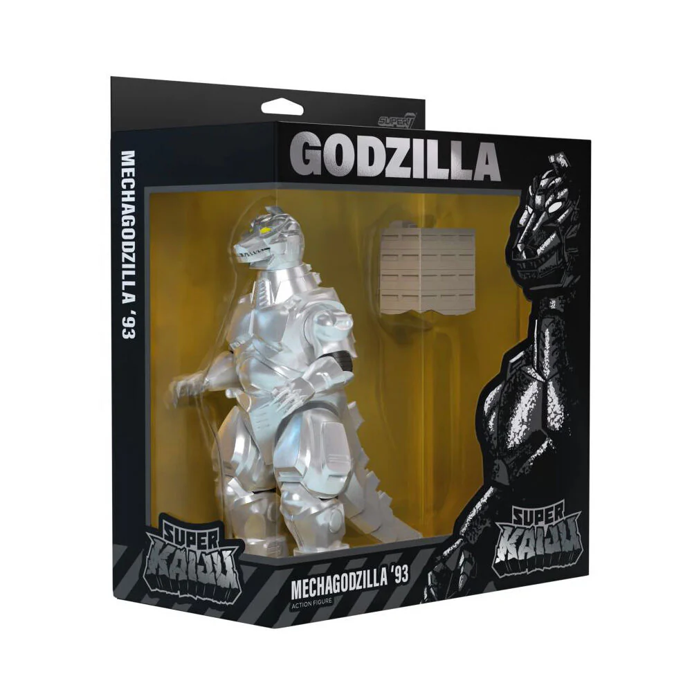 Godzilla Mechagodzilla 11 1993 Super Kaiju Action Figure Display 5.5" - Image 6