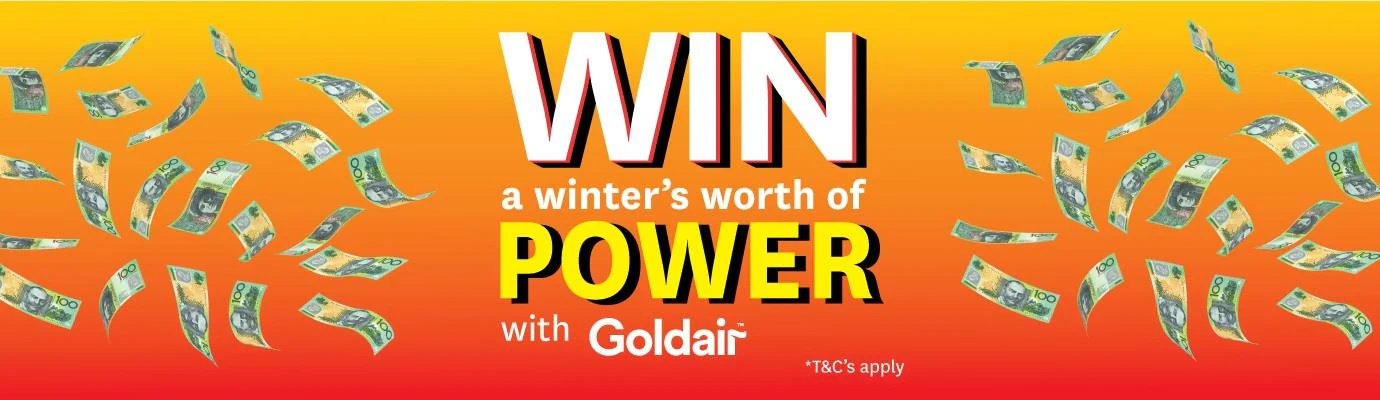 Goldair 2000W Upright Fan Heater with Oscillation - Image 3