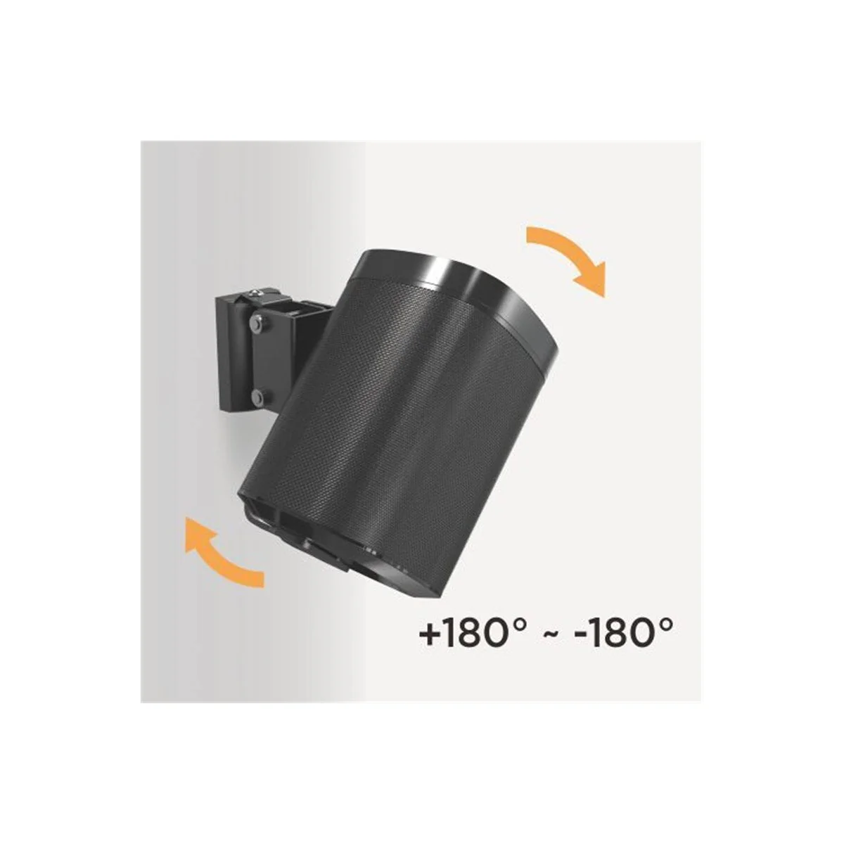 Goobay 2-Pieces Speaker Wall Mount Sonos One (White) - Image 4
