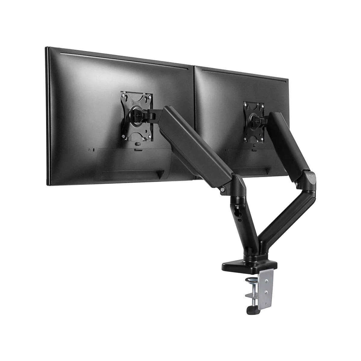 Goobay 43-81cm Dual Monitor Mount with Gas Spring (Black) - Image 6