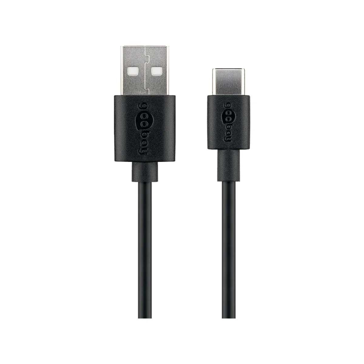 Goobay Charging and Sync Cable USB-A > USB-C™ 0.5M (Black)