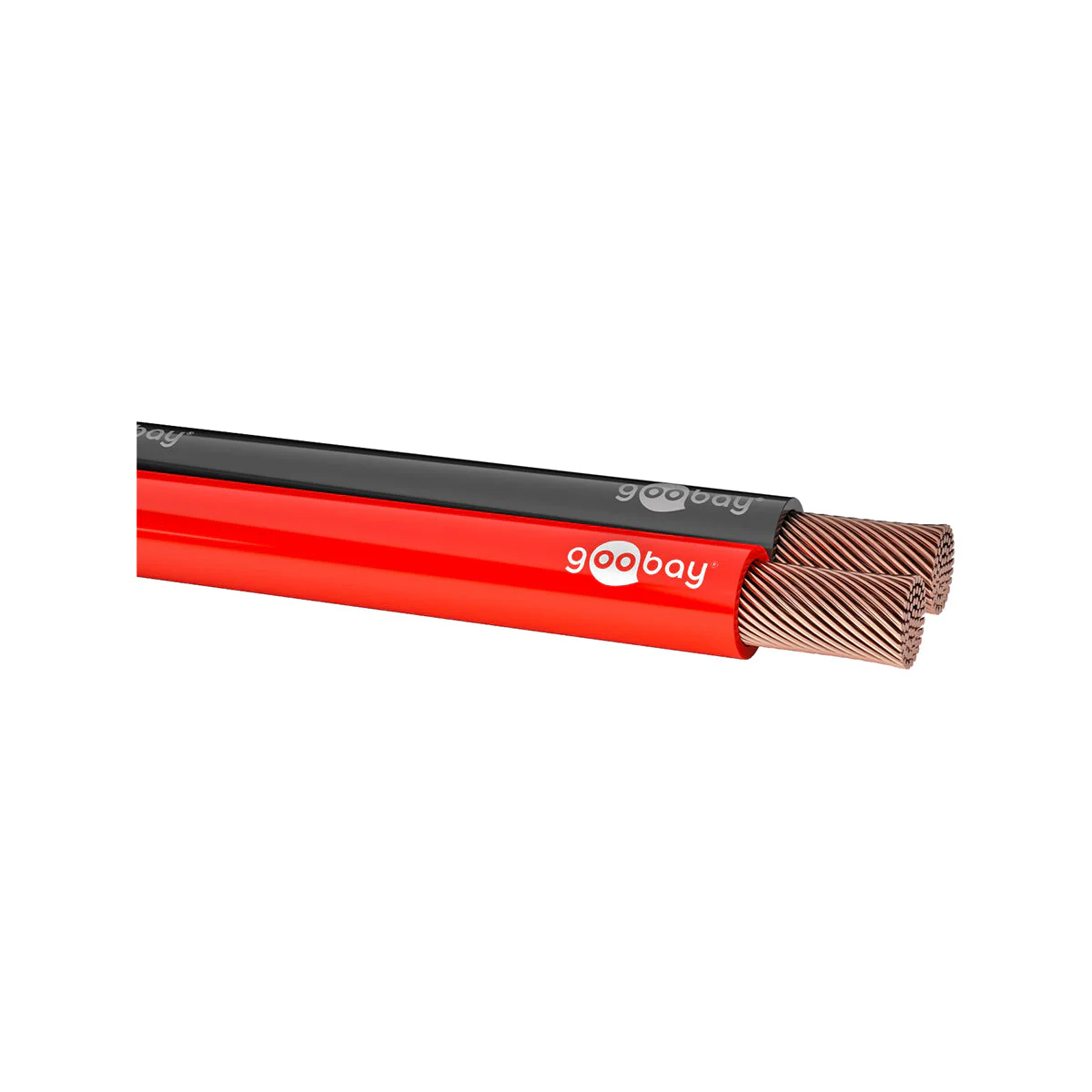 Goobay Speaker Cable (2 x 0.75 mm²) CU - Red/Black - Image 5