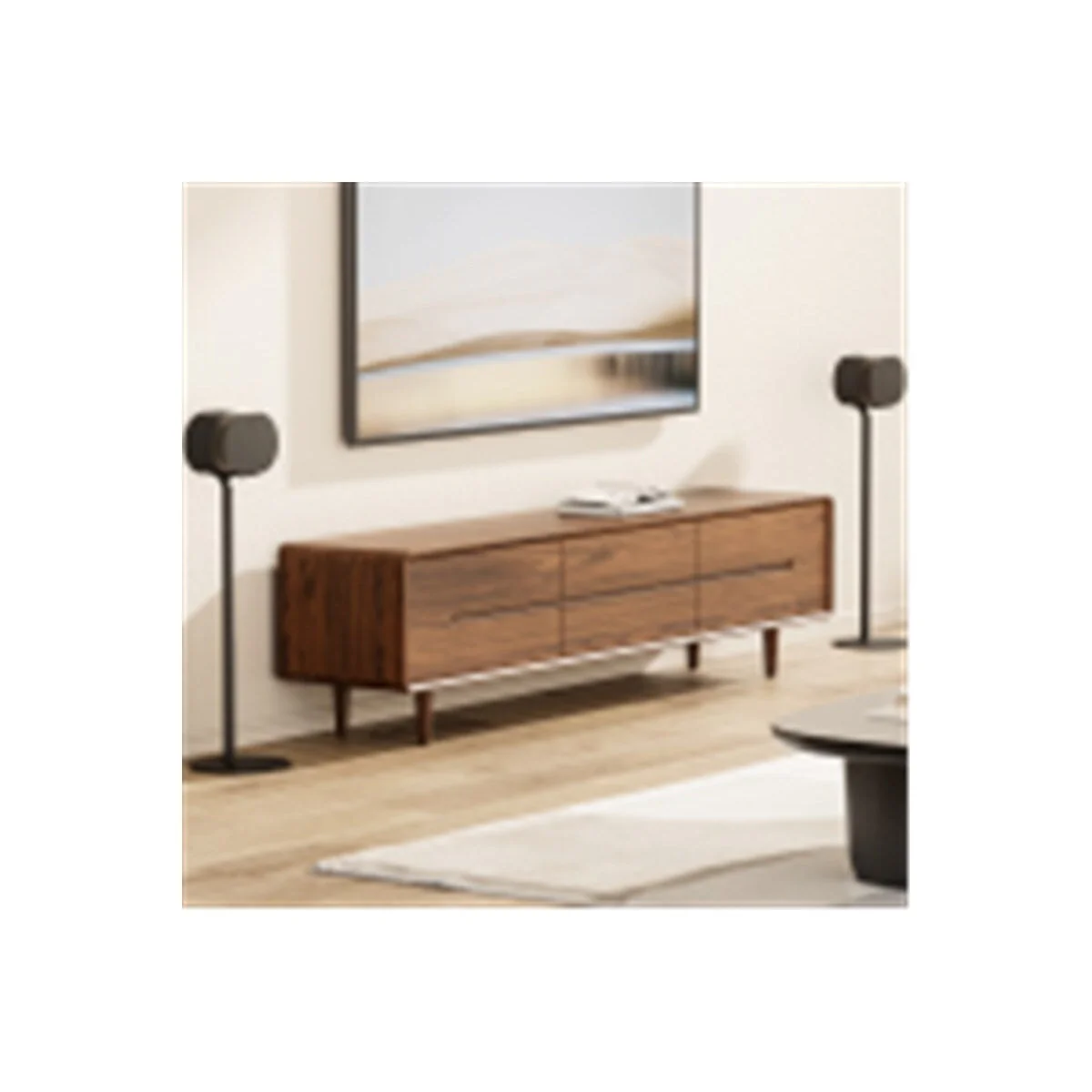 Goobay Speaker Stand Modern Era 3 for Sonos Era 300 - Black - Image 4