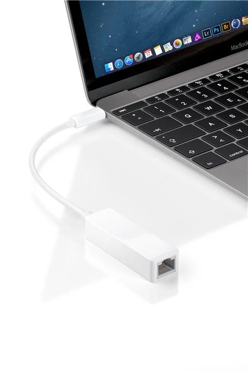 Goobay USB-C to RJ45 Adapter Network (White) - Image 3
