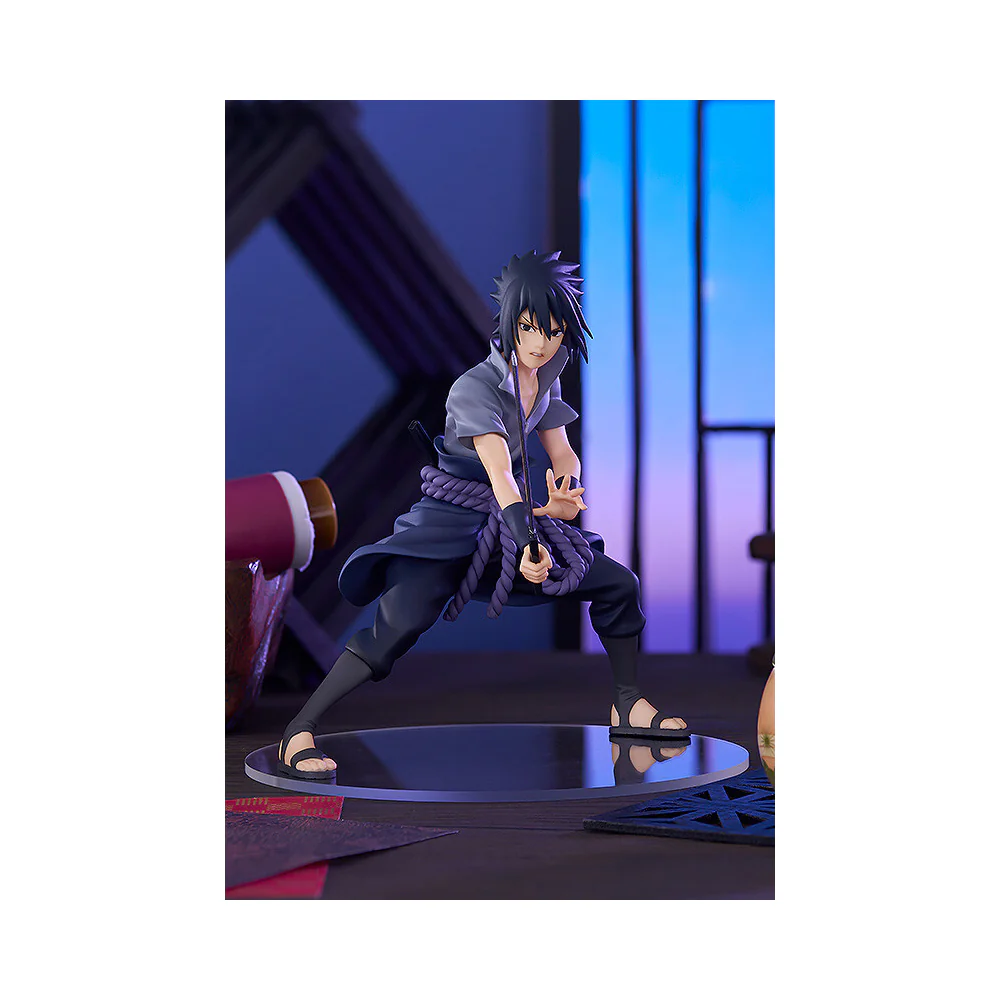 Good Smile Company Naruto Shippuden Pop Up Parade Action Figure Sasuke Uchiha - Image 4