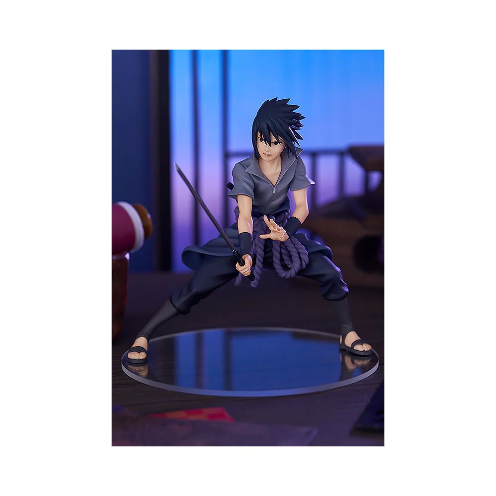 Good Smile Company Naruto Shippuden Pop Up Parade Action Figure Sasuke Uchiha - Image 5