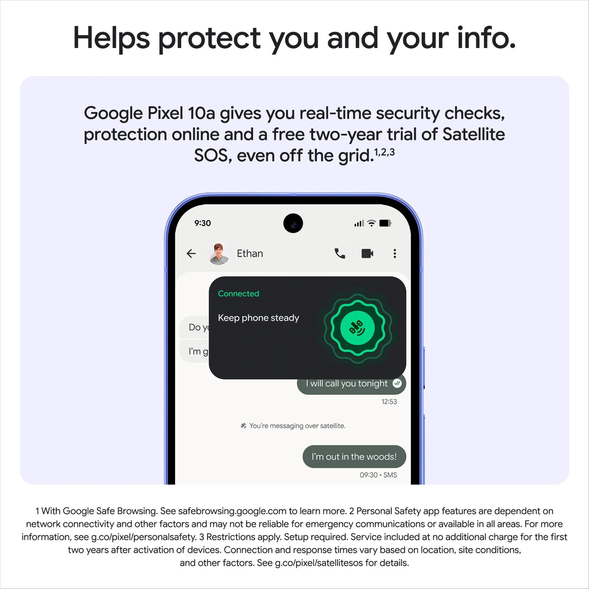 Google Pixel 10a 5G 128GB (Lavender) - Image 6