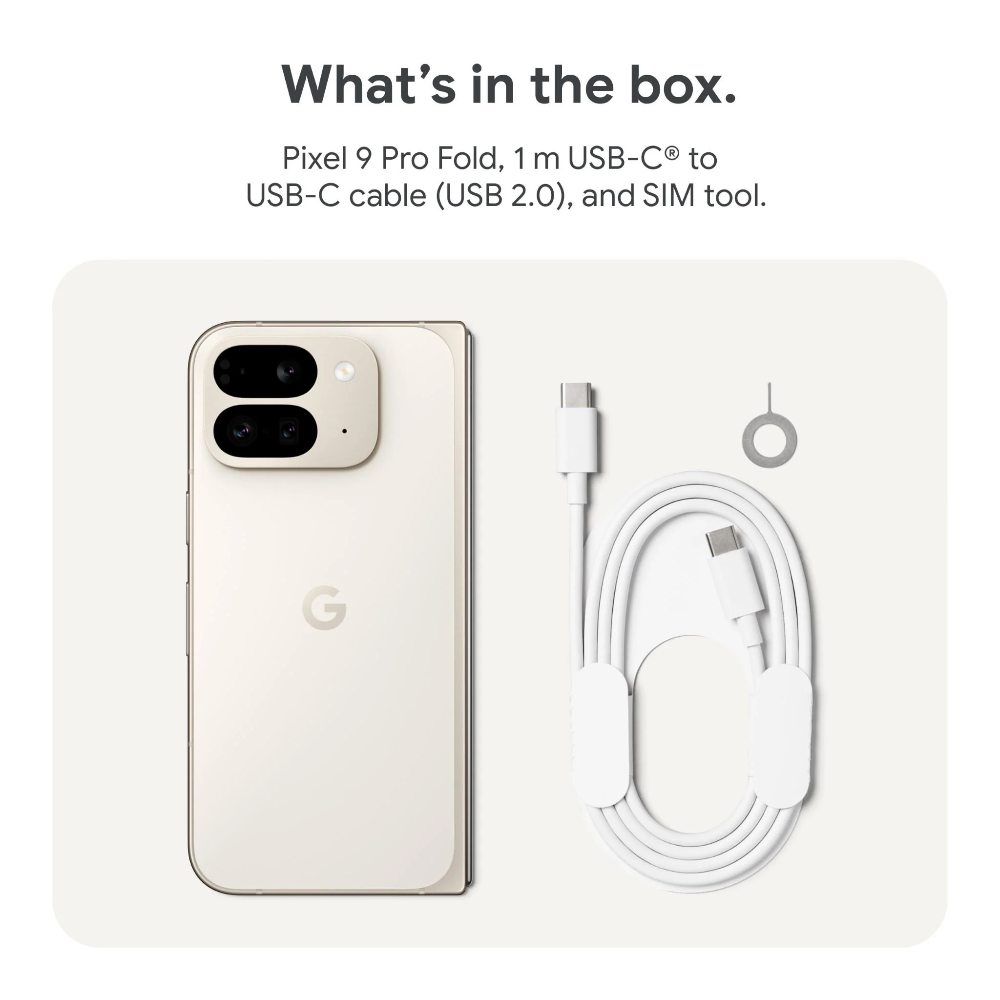Google Pixel 9 Pro Fold 5G 512GB (Porcelain) - Image 10