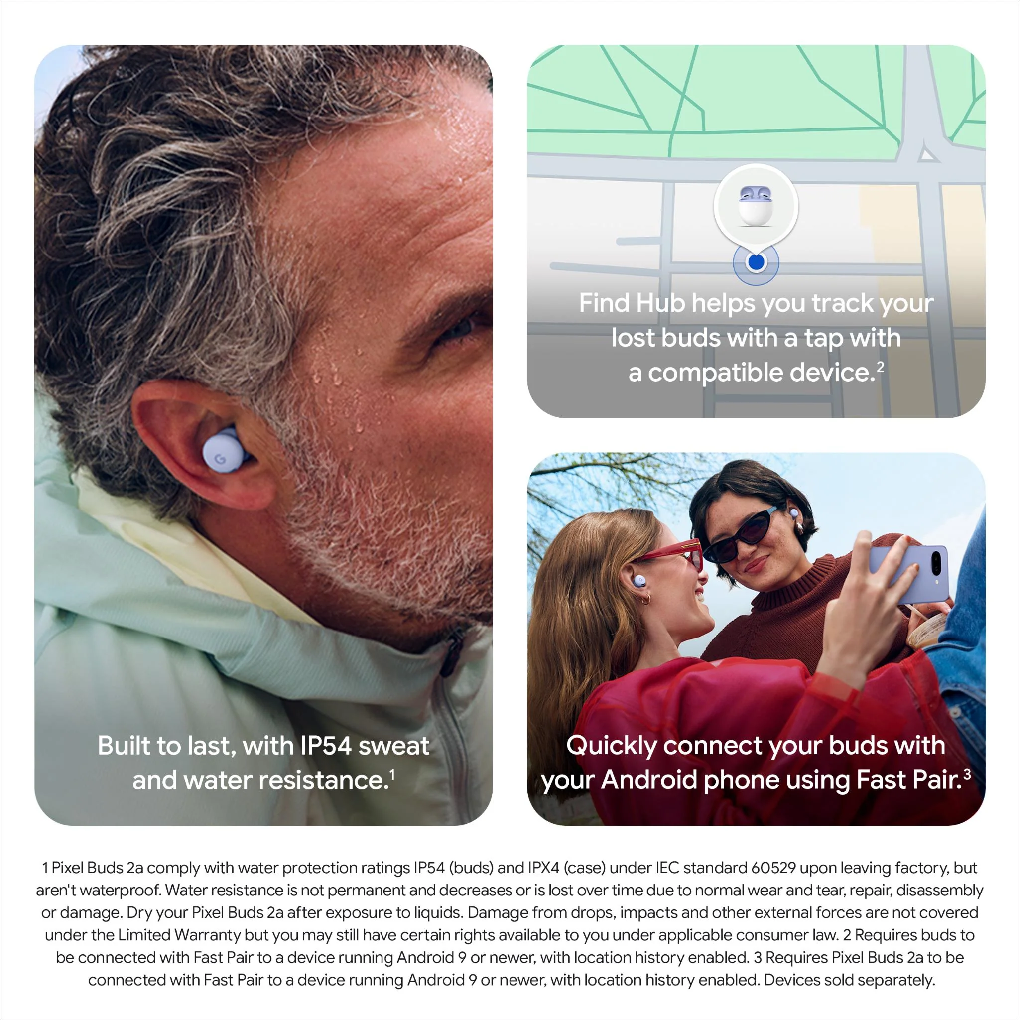 Google Pixel Buds 2a (Fog) - Image 10