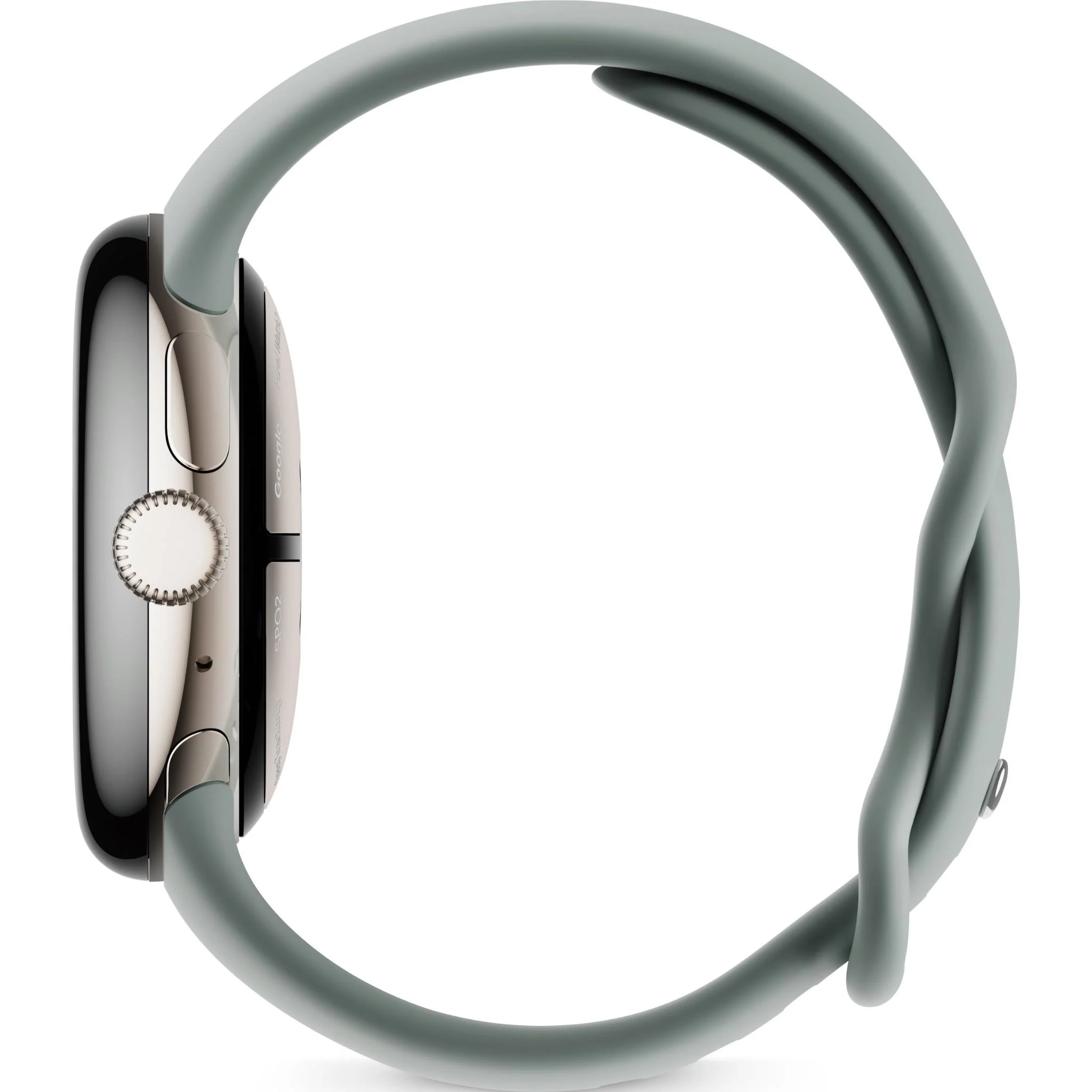 Google Pixel Watch 2 Wi-Fi (Champagne Gold with Hazel Active Band) - Image 3