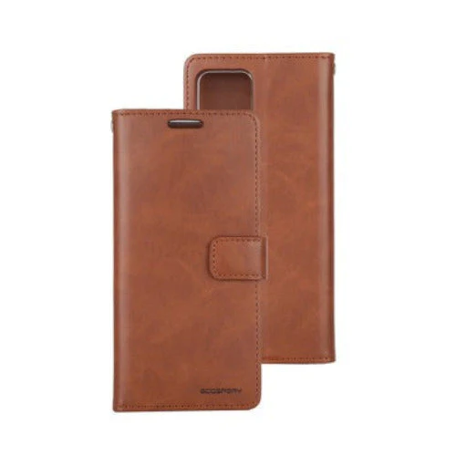 Goospery Bluemoon Diary case for iPhone 14 - Brown - Image 2