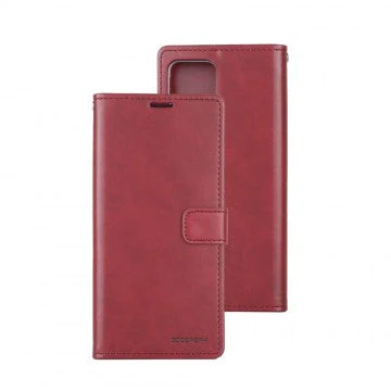 Goospery Bluemoon Diary case for iPhone 14 Plus (Wine)