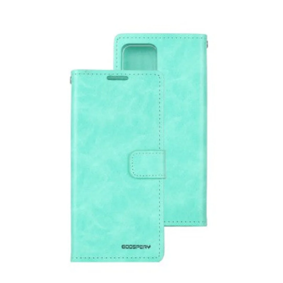 Goospery Bluemoon Diary Case for iPhone 16e with MagSafe (Mint) - Image 4