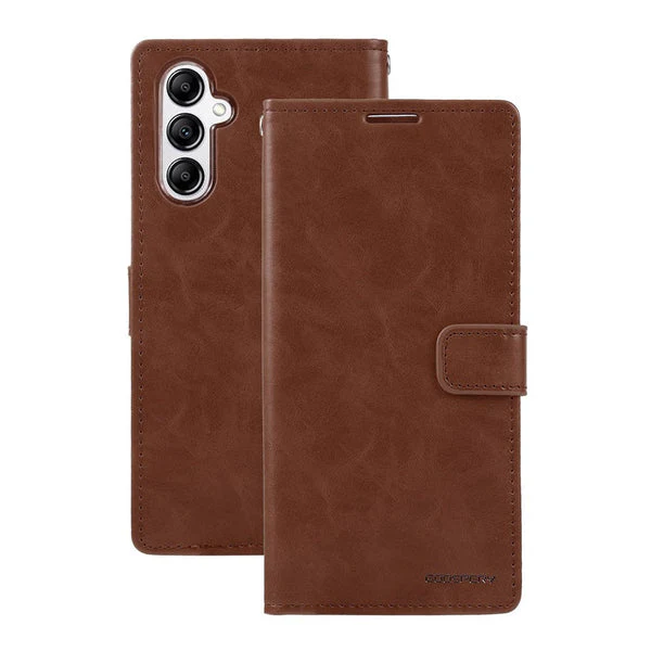 Goospery Bluemoon Diary for Galaxy A56 - Brown - Image 2